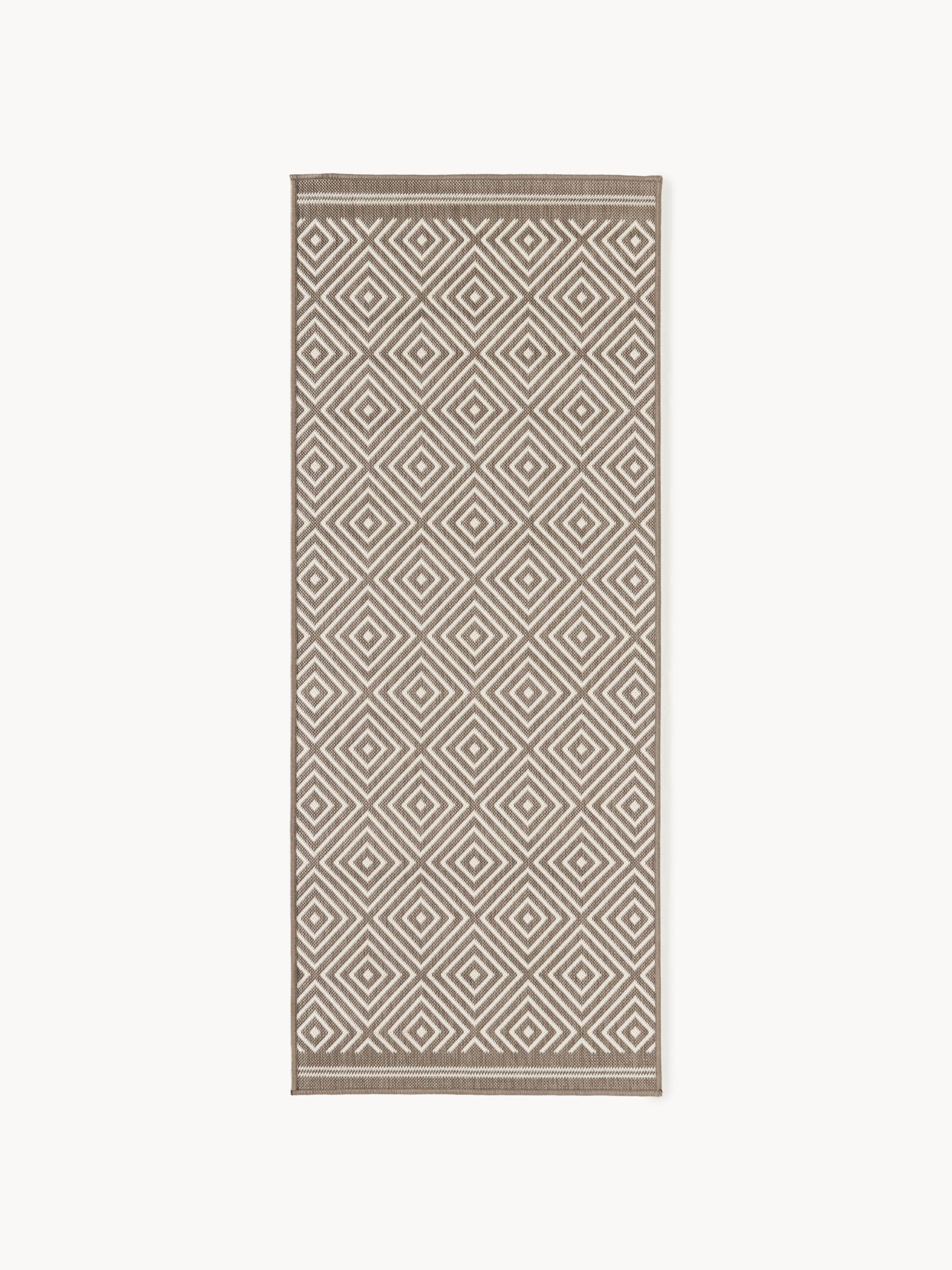 In- & Outdoor-Läufer Reddy mit Rautenmuster In- & Outdoor-Läufer Reddy mit Rautenmuster von Westwing Collection