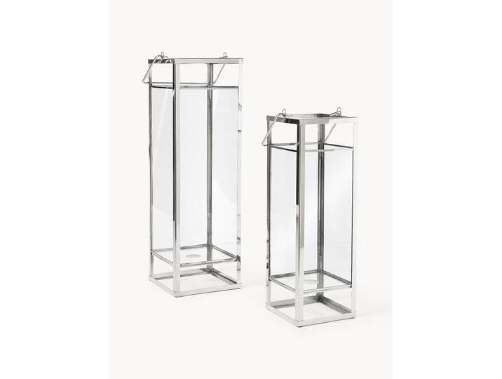 Laternen Nathan aus Glas, 2er-Set Laternen Nathan aus Glas, 2er-Set von Westwing-Collection