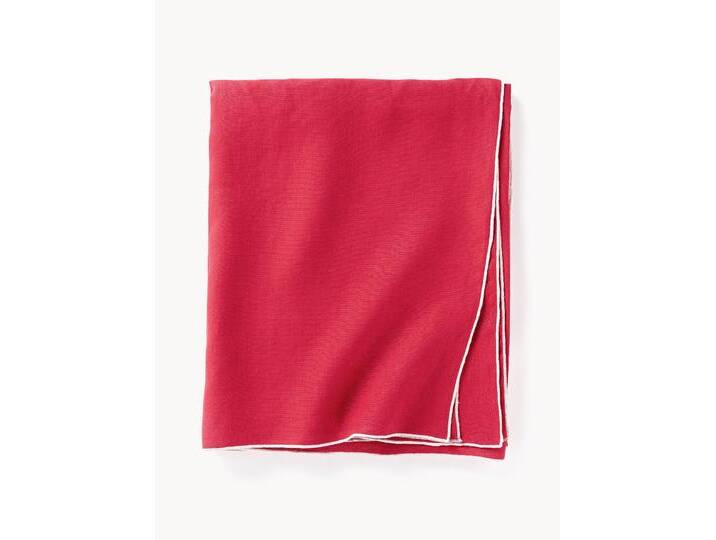 Leinen-Tischdecke Kennedy mit Umkettelung von Westwing-Collection