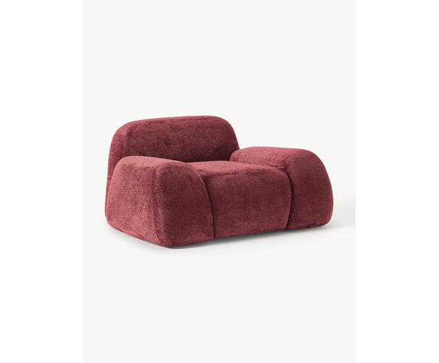Loungesessel Wolke aus Teddy-Bouclé von Westwing Collection