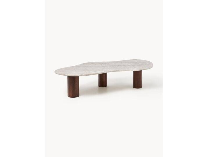 Marmor-Couchtisch Naruto in organischer Form von Westwing-Collection