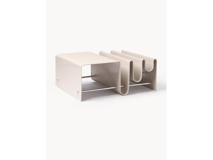 Metall-Couchtisch Julia mit Zeitschriftenablage von Westwing-Collection