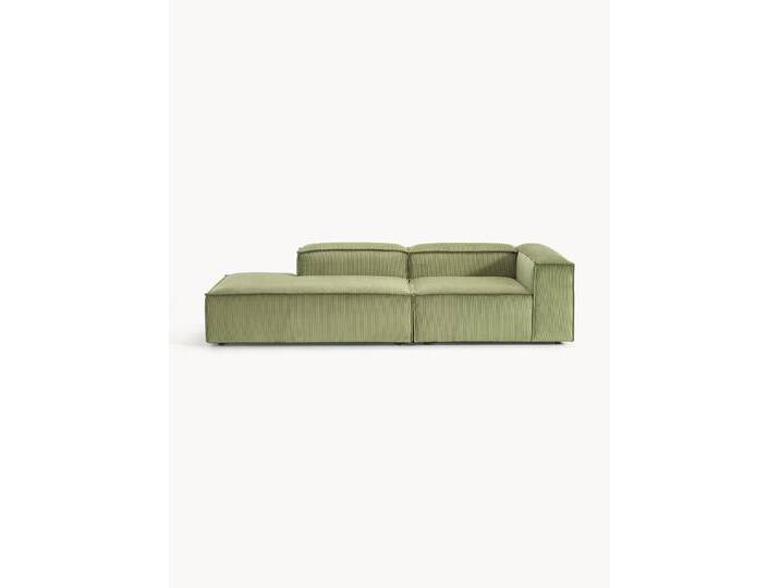 Modulare Ottomane Lennon aus Cord von Westwing-Collection