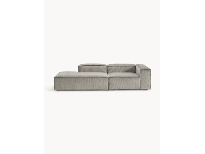 Modulare Ottomane Lennon aus Cord von Westwing-Collection