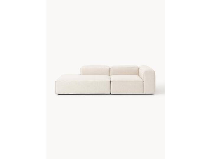 Modulare Ottomane Lennon aus Leinen-Mix von Westwing-Collection