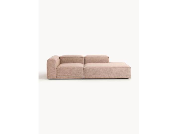 Modulare Ottomane Lennon aus Leinen-Mix von Westwing-Collection