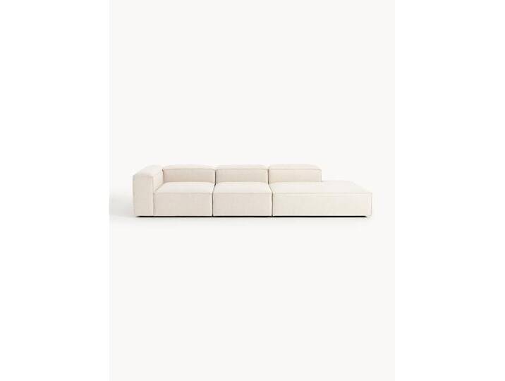 Modulare XL-Ottomane Lennon aus Leinen-Mix von Westwing-Collection