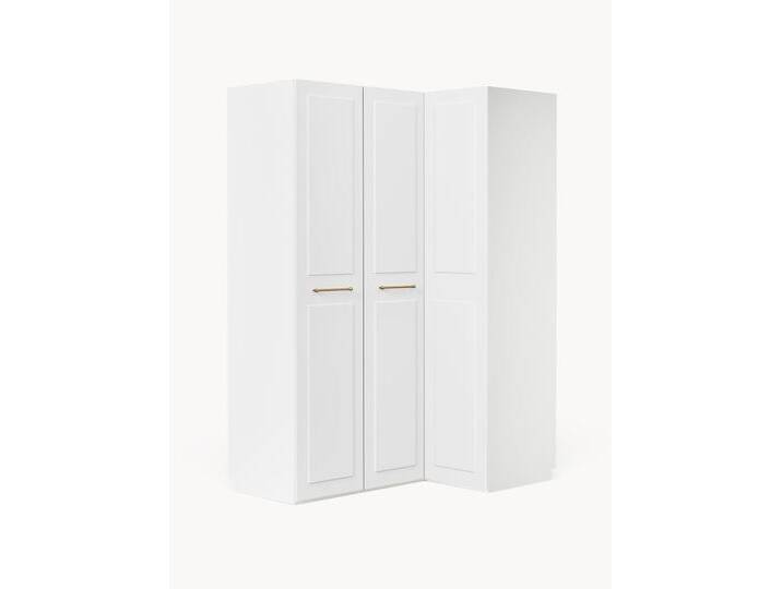 Modularer Eck-Kleiderschrank Charlotte, 165 cm Breite, mehrere Varianten von Westwing-Collection