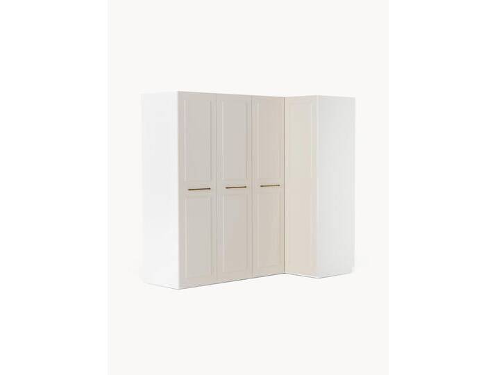 Modularer Eck-Kleiderschrank Charlotte, 215 cm Breite, mehrere Varianten von Westwing-Collection