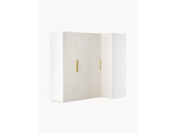 Modularer Eck-Kleiderschrank Simone, 215 cm Breite, mehrere Varianten von Westwing-Collection