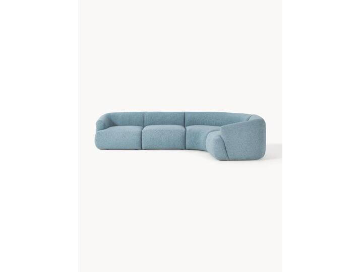 Modulares Bouclé-Ecksofa Sofia (4-Sitzer) von Westwing-Collection
