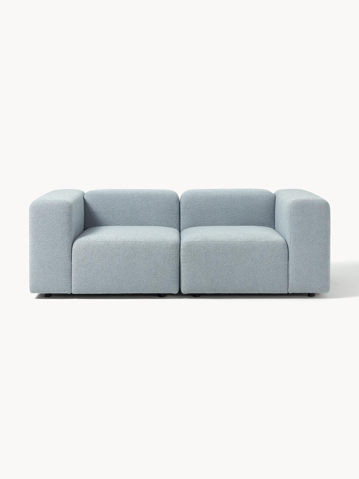 Modulares Bouclé-Sofa Lena (3-Sitzer) von Westwing Collection