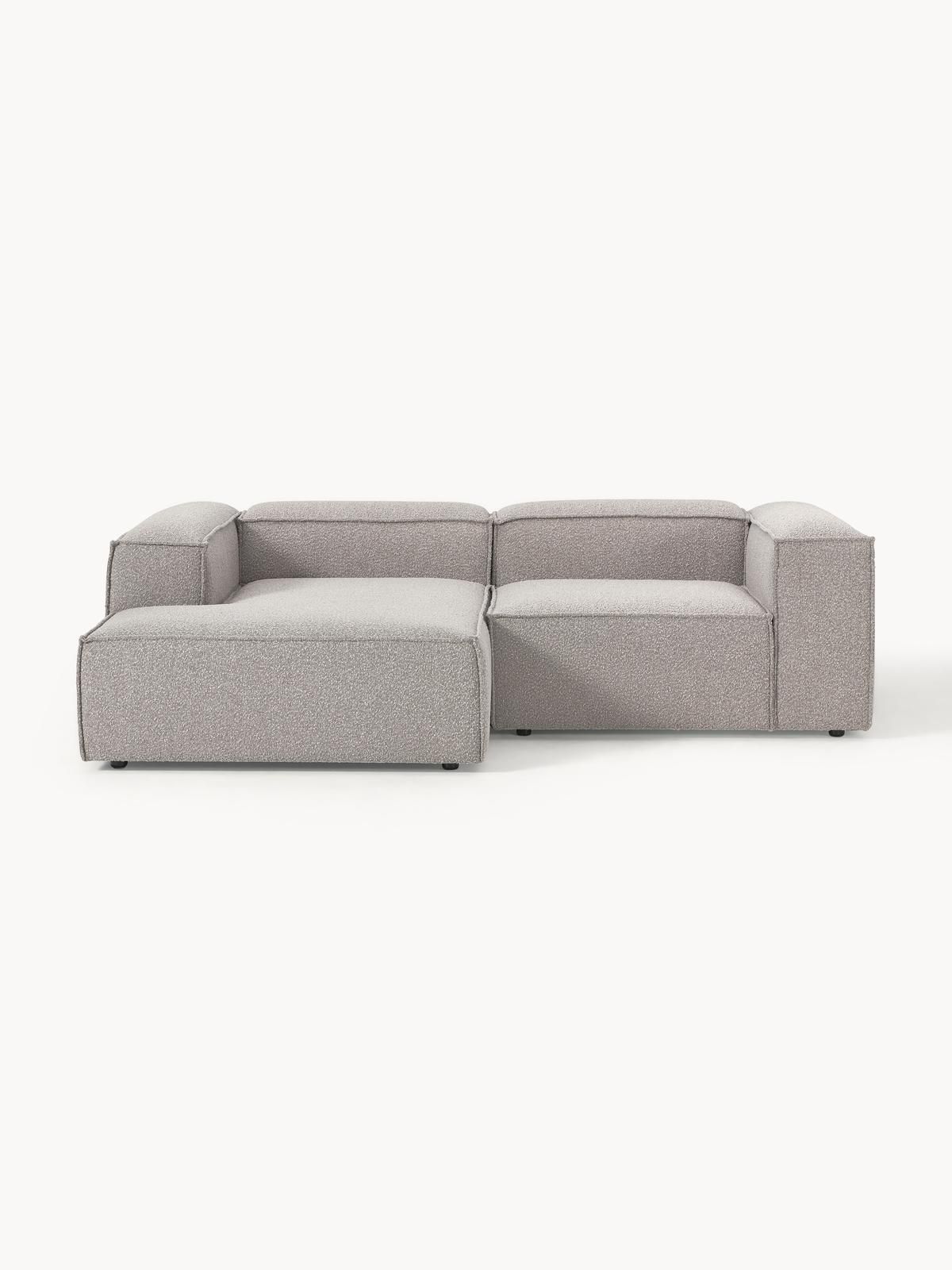 Modulares Ecksofa Lennon aus Bouclé von Westwing Collection