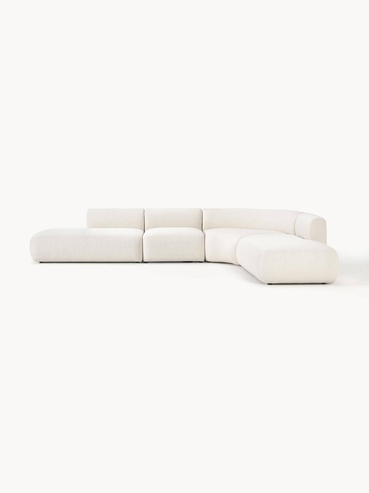 Modulares Ecksofa Sofia (4-Sitzer) von Westwing Collection