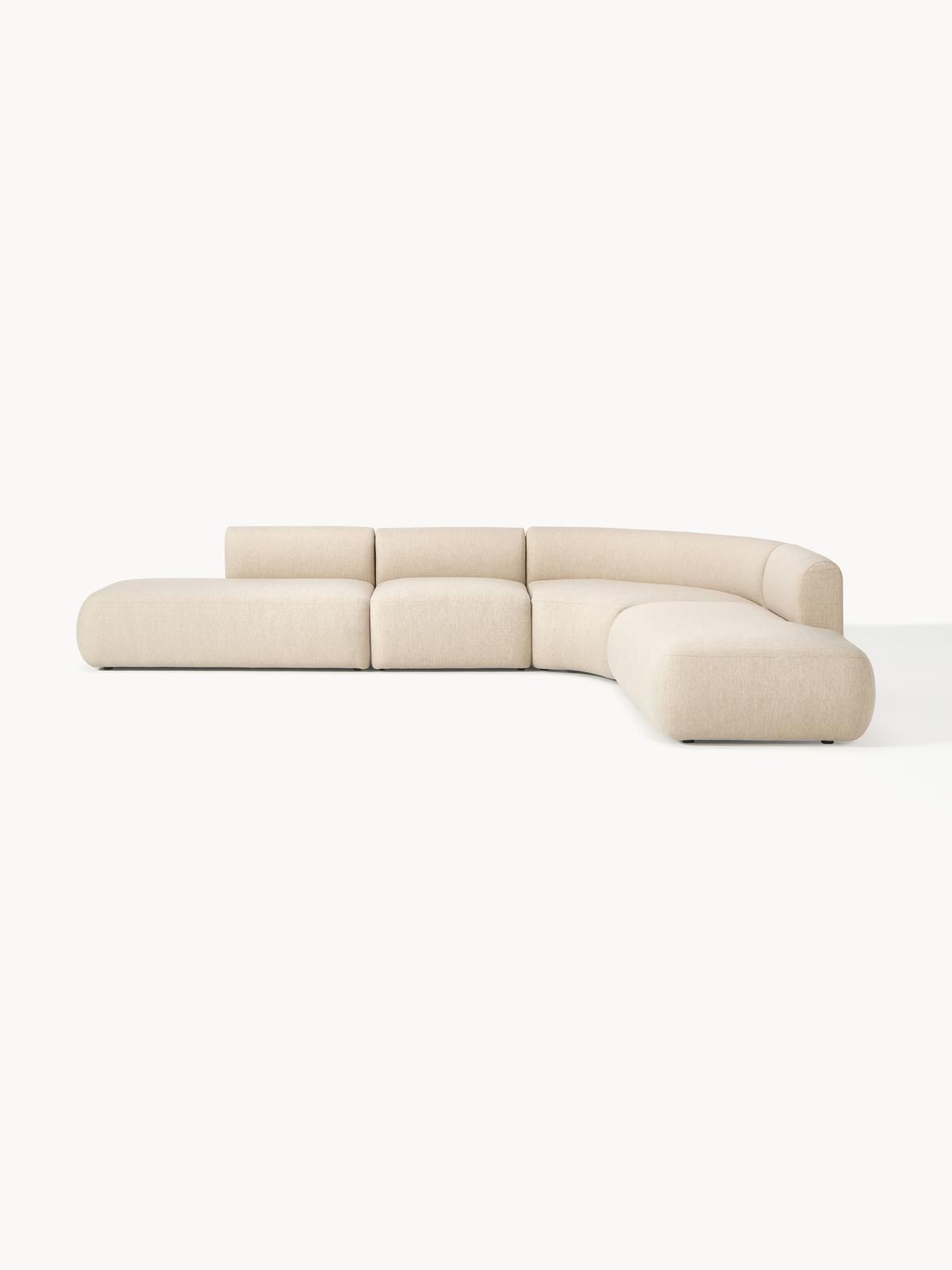 Modulares Ecksofa Sofia (4-Sitzer) von Westwing Collection