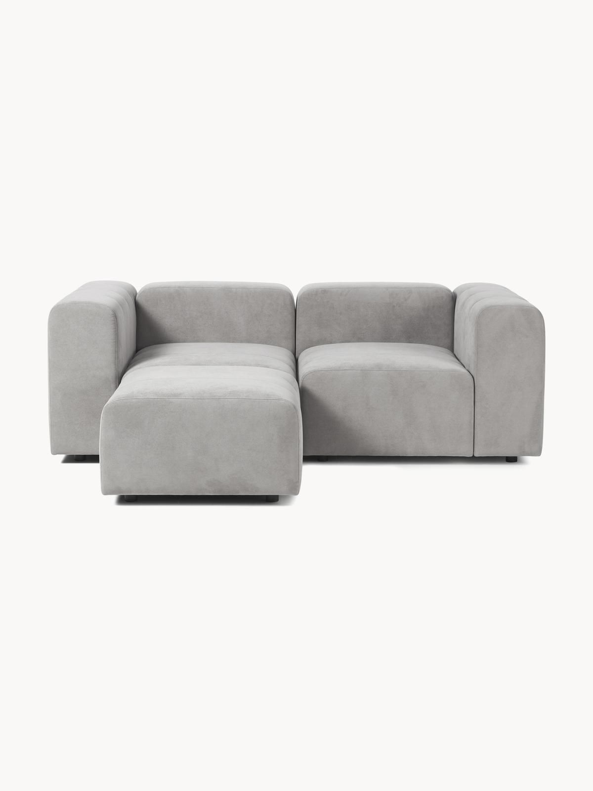 Modulares Sofa Lena (3-Sitzer) mit Hocker von Westwing Collection