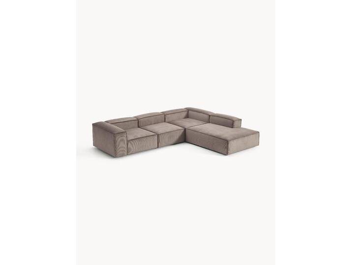 Modulares XL-Ecksofa Lennon aus Cord von Westwing-Collection