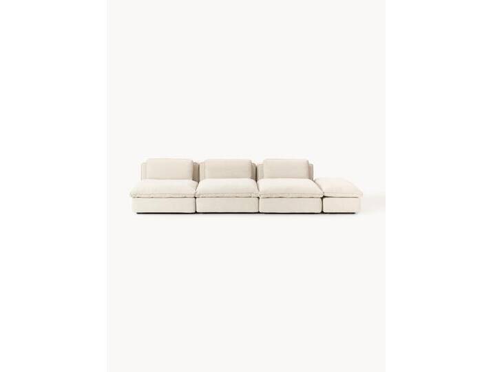 Modulares XL-Sofa Felix (3-Sitzer) mit Hocker von Westwing-Collection