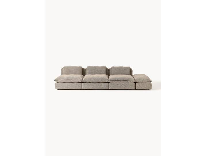 Modulares XL-Sofa Felix (3-Sitzer) mit Hocker von Westwing-Collection