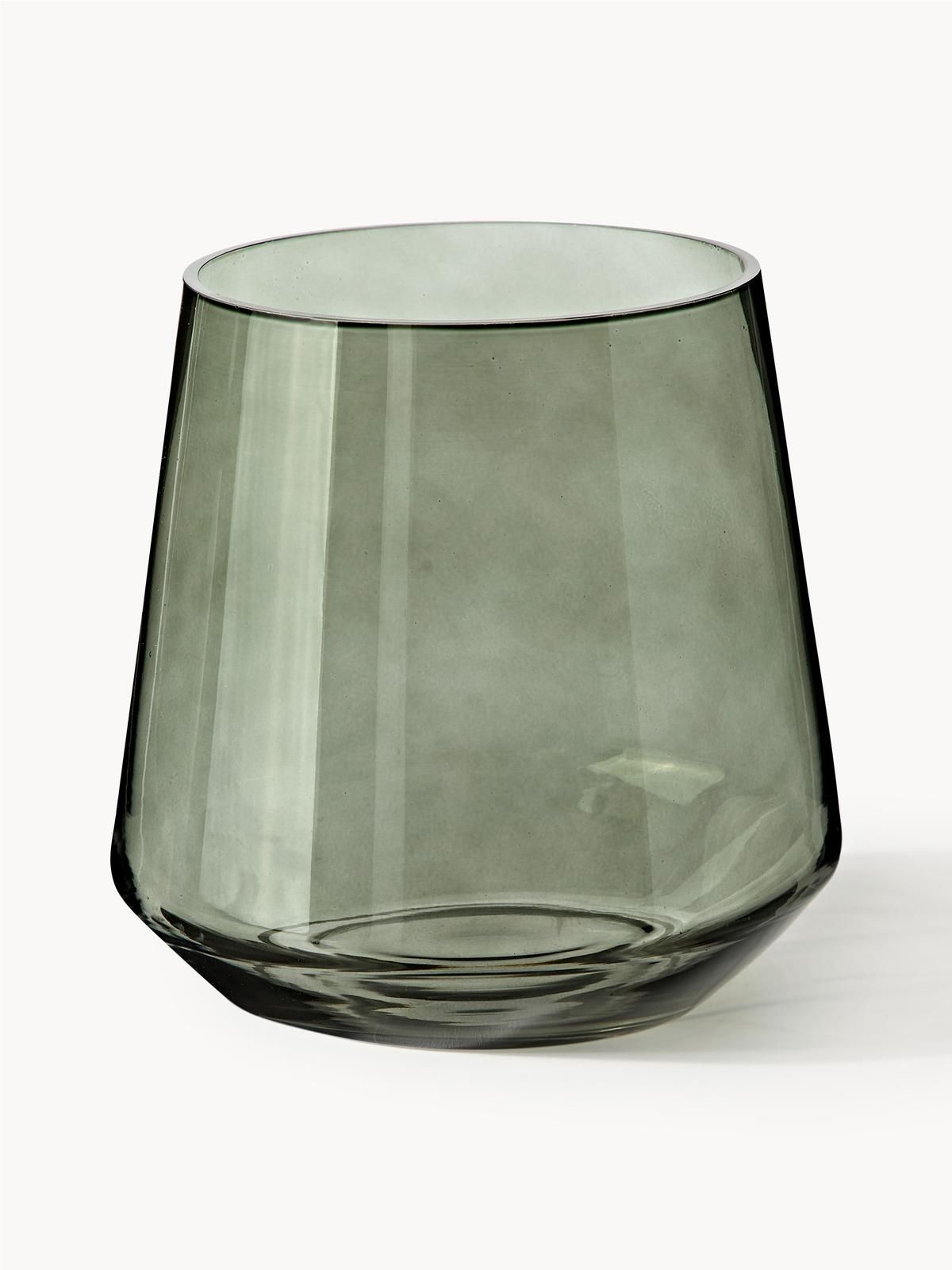 Mundgeblasene Glas-Vase Joyce, H 16 cm von Westwing Collection