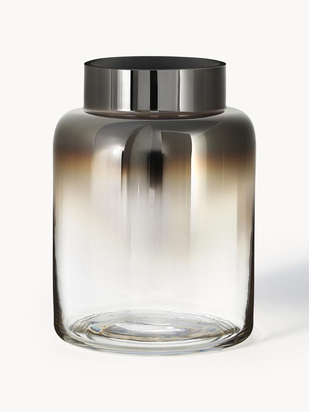 Mundgeblasene Glas-Vase Uma, H 20 cm von Westwing Collection