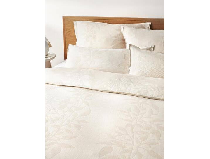 Musselin-Bettdeckenbezug Jasmina mit floralem Muster von Westwing-Collection