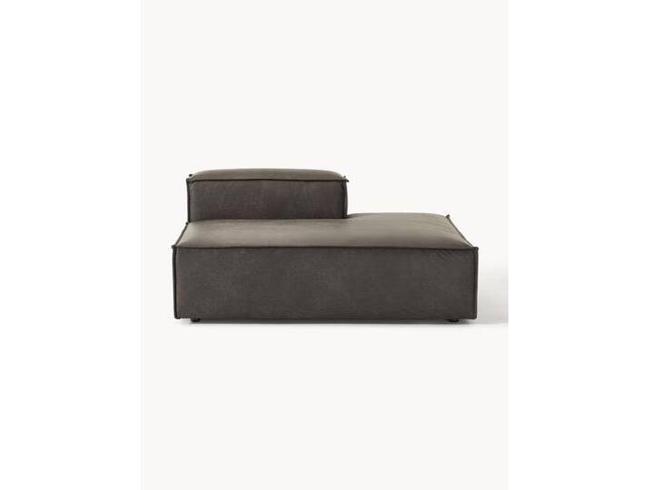 Ottomane-Modul Lennon aus recyceltem Leder Ottomane-Modul Lennon aus recyceltem Leder von Westwing-Collection