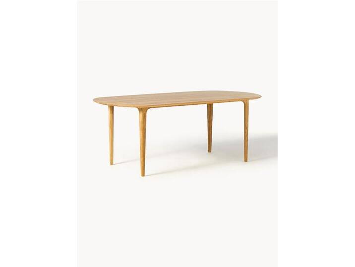 Ovaler Esstisch Archie aus Eichenholz, 200 x 100 cm von Westwing-Collection