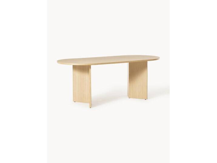 Ovaler Esstisch Toni aus Holz, in verschiedenen Größen von Westwing-Collection
