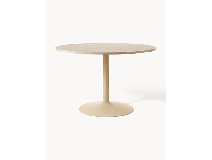 Ovaler Marmor-Esstisch Miley, 120 x 90 cm Ovaler Marmor-Esstisch Miley, 120 x 90 cm von Westwing-Collection