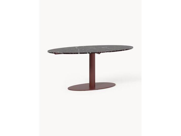 Ovaler Marmor-Esstisch Miley, 180 x 90 cm von Westwing-Collection