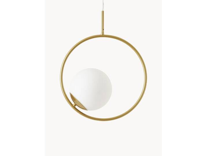 Pendelleuchte Chloe aus Opalglas von Westwing-Collection