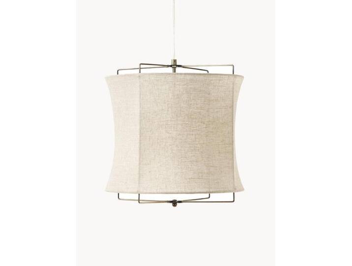 Pendelleuchte Clouds aus Leinen von Westwing-Collection