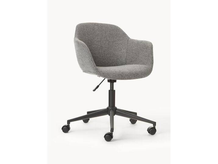 Polster-Schreibtischstuhl Fiji mit schmaler Sitzschale von Westwing-Collection