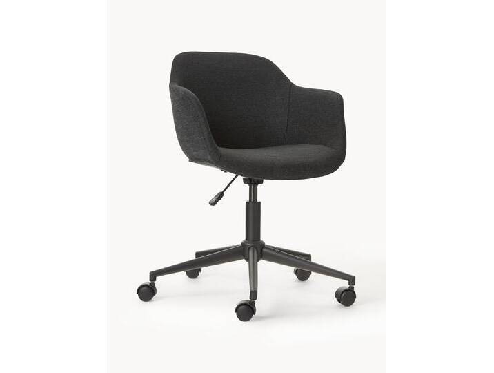 Polster-Schreibtischstuhl Fiji mit schmaler Sitzschale von Westwing-Collection