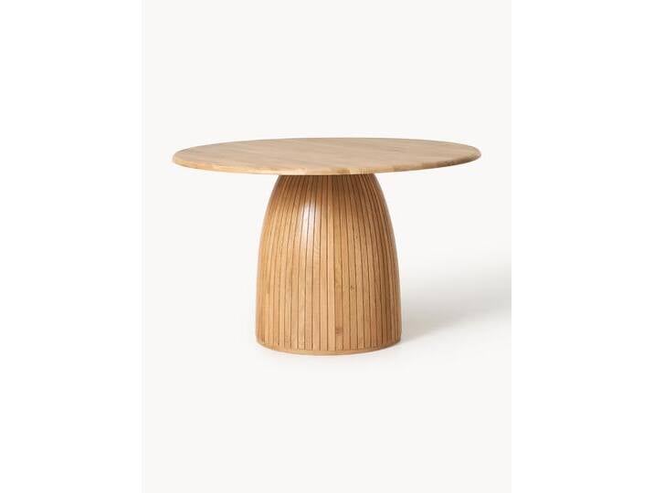 Runder Esstisch Nelly mit Rillenstruktur, in verschiedenen Größen Runder Esstisch Nelly mit Rillenstruktur, in verschiedenen Größen von Westwing-Collection