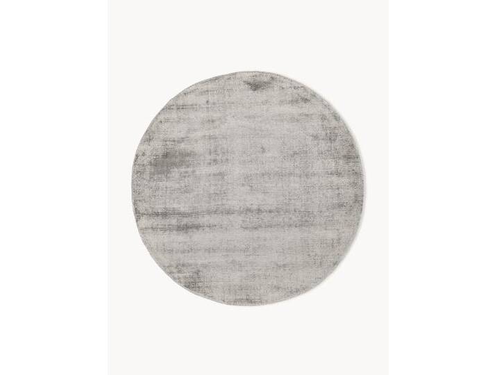 Runder Viskoseteppich Jane, handgewebt von Westwing-Collection