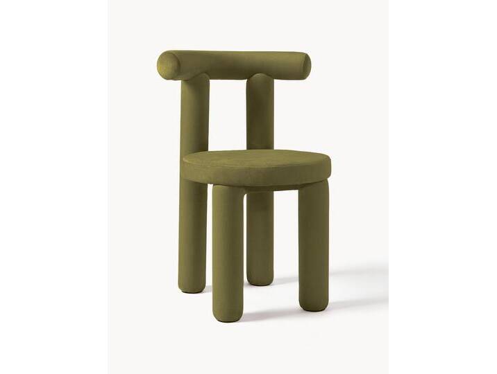 Samt-Polsterstuhl Calan von Westwing-Collection