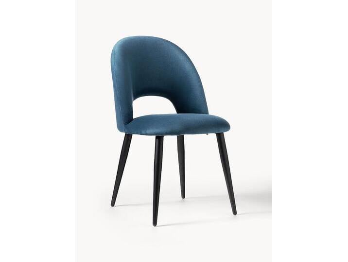 Samt-Polsterstuhl Rachel von Westwing-Collection