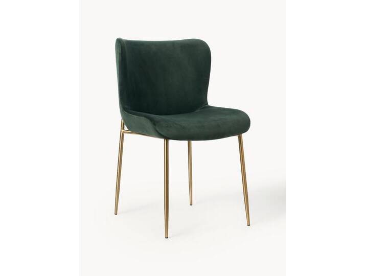 Samt-Polsterstuhl Tess von Westwing-Collection