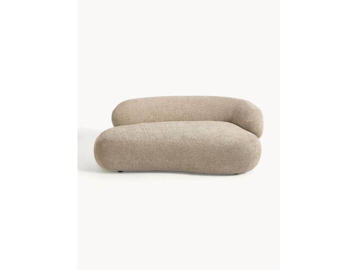 Sofa Alba (2-Sitzer) aus Teddy-Bouclé von Westwing-Collection