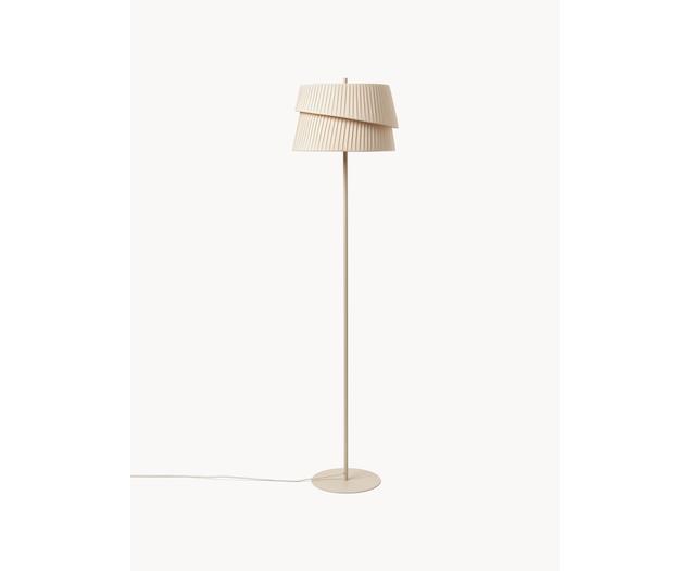 Stehlampe Nyla mit asymmetrischem Lampenschirm von Westwing Collection