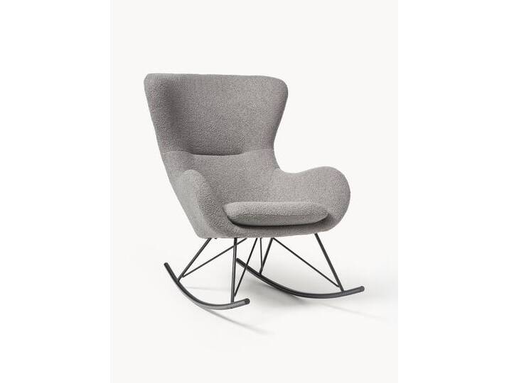 Teddy-Schaukelstuhl Wing mit Metallbeinen Teddy-Schaukelstuhl Wing mit Metallbeinen von Westwing-Collection