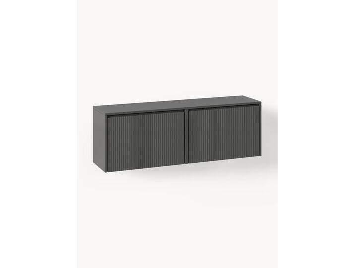 Wand-Schuhschrank Shea mit Klappfächern und geriffelter Front von Westwing-Collection