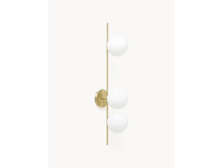 Wand- und Deckenleuchte Atlanta aus Opalglas von Westwing-Collection