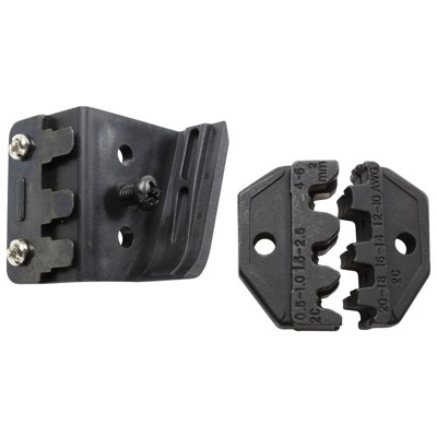 Crimpeinsatz, nicht isolierte Kabelschuhe 0,5-6mm² mit Positionierhilfe von Wetec