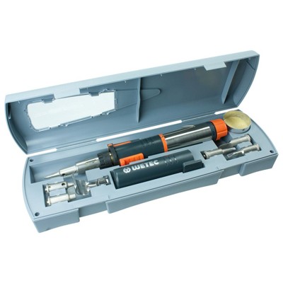Gaslötkolben SuperPro, mit sieben Lötspitzen in einer Box Gaslötkolben SuperPro, mit sieben Lötspitzen in einer Box von Wetec