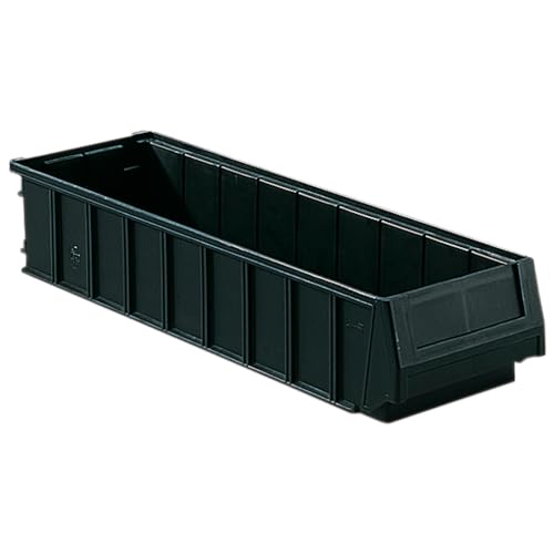 WETEC IC-Stangen- und Regalbehälter, ESD, 500 x 160 x 100 mm (Stangenbox Regalbox Schäferkasten Greiffbehälter) von Wetec