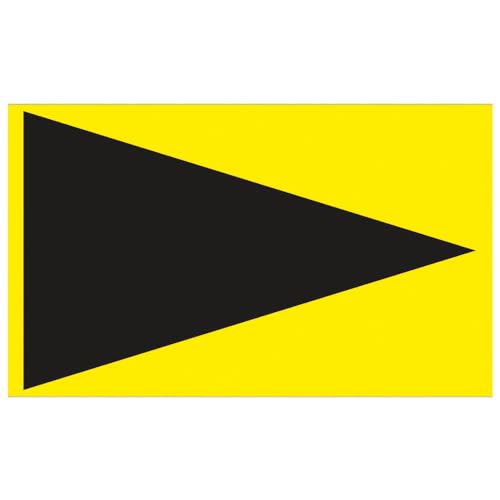 WETEC Inspektionspfeile, gelb (Markierungspfeile) Abmessung: 3,18 x 4,83 mm von Wetec