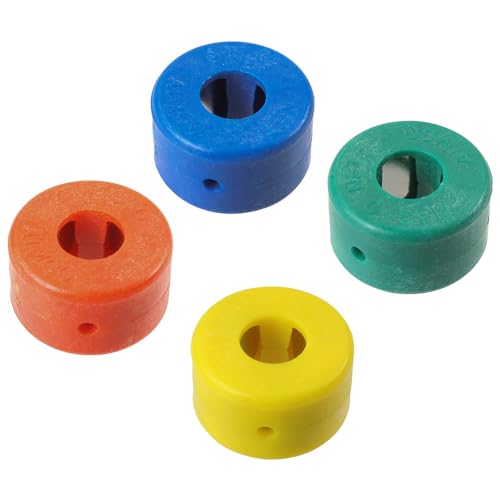 WETEC Magnetringe zur Bit-Magnetisierung, Innen-Ø 4,76 mm, 0 & 00 Bits (Magnetring Bit-Magnetisierung) Höhe: 10 mm/Farbe: gemischt, Magnetring wird einfach über den Bit geschoben (Pack à 10 Stück) von Wetec
